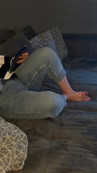 Masturbation While Watching Porn Multiple Orgasms Satisfyer Fingering Wet on Couch Solotime Time for Me