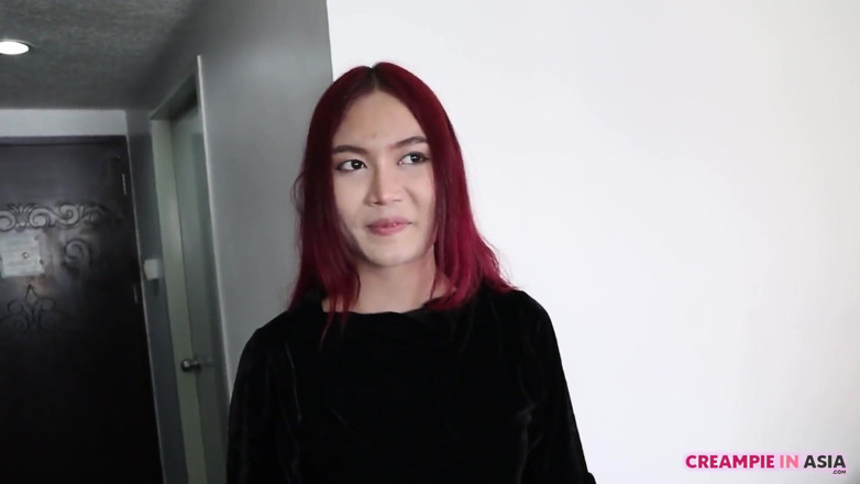 Creampie In Asia: La sua figa si infila il mio cazzo