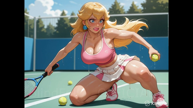 Blindfold official: Princess Peach