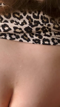 Leopard Pantyhose Fuck and Cum in Mouth