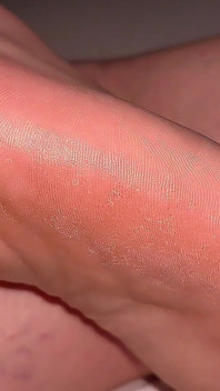 Porra nos pés sensuais close-up pretty small toes