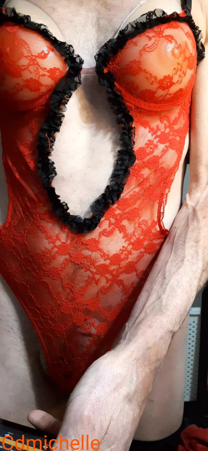 Sexy crossdresser wearing lingerie everything sexy: Cdmichelle Suka Crossdress Dalam Banyak Perkara Yang Berbeza