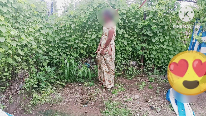 couple_Love7: मराठी पत्नी बाहर जोर से Monig बड़ी गांड चोद रही है