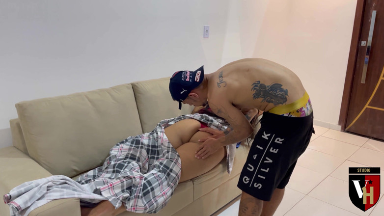 VictorHugo: 소파에서 뚱뚱한 따먹기