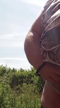 Jerking off Outside in Public