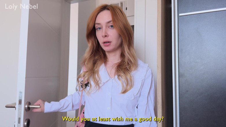 Loly Nebel Studio: POV Stepdad Creampied Stepdaughter Instead of College