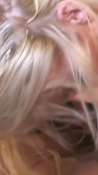The Busty Blonde Cannot Wait to Stay Home Alone and Screws with Her Husband.