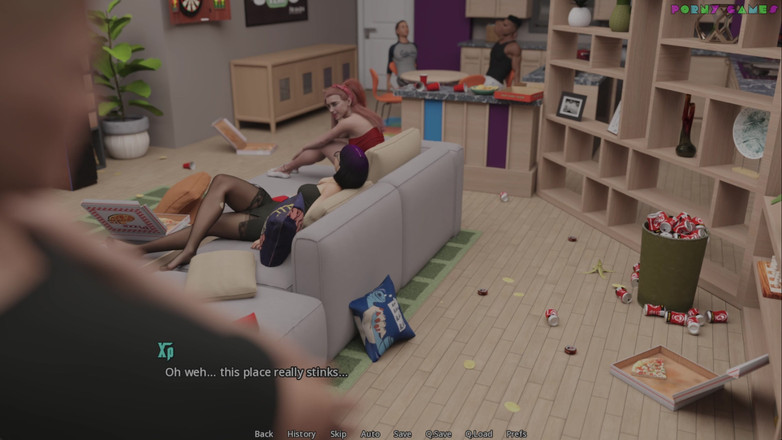 Porny Games: Bytehog Prime的火药鸡巴尾巴:处女可爱第一次有她的第一次12