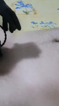 Calda dominazione femminile uretrale sounding cazzo schiavo con enorme dilatatore, CBT, guanti in lattice sega, orgasmo rovinato