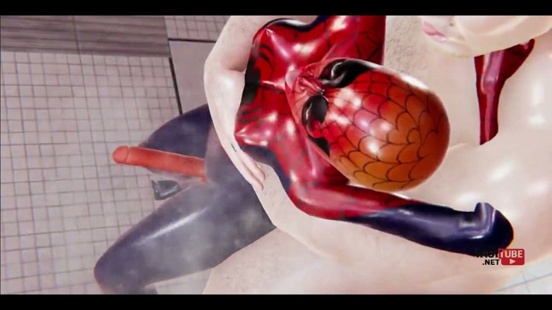 Yaoitube: Spiderman viene scopato da un grosso uomo Yaoi - manga giapponese...