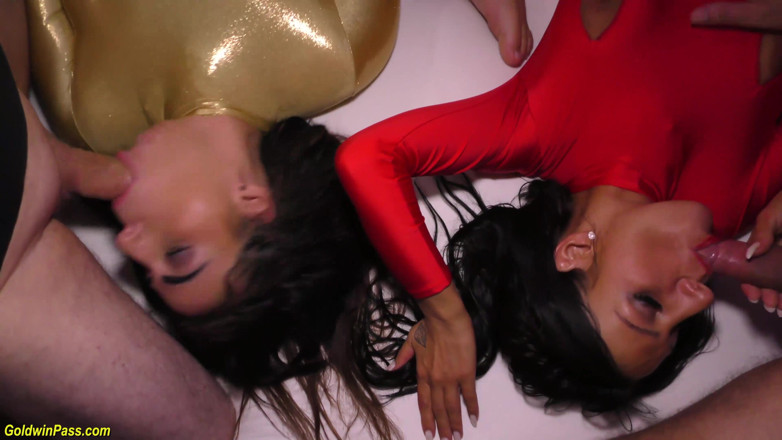 Goldwin pass: Büyük memeli Avusturyalı taytlı porno kızları vahşi grup seks partisi