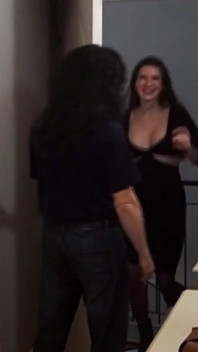 Three Hot Girls Are Giving Him a Footjob for His Tiny Dick