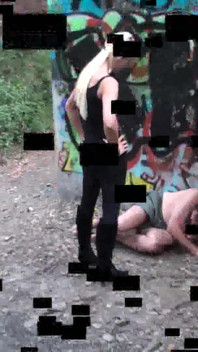 Princess Slap and Spit Slave Joschi Outdoor