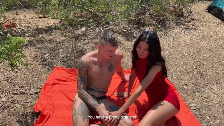 Kit Belove Straight: Two Males Met a Couple and Fucked His Girlfriend Right...