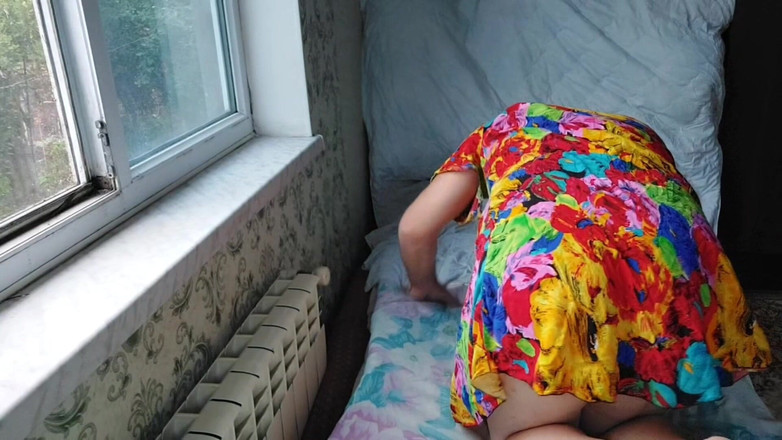 Kitty_Cross: Sexy květina Mini šaty Sexy Ladyboy Sólo tanec striptýz Velký zadek...