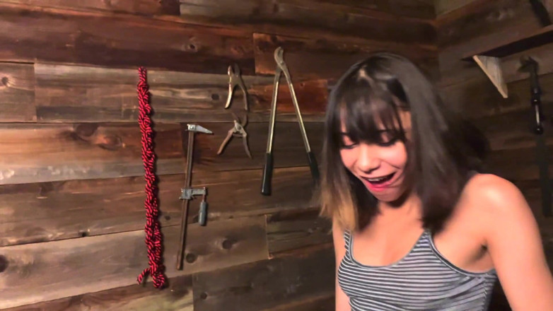 Eros Arts - Liberated Eye: Cute teen spinner loves to have her ass spanked - Candy...