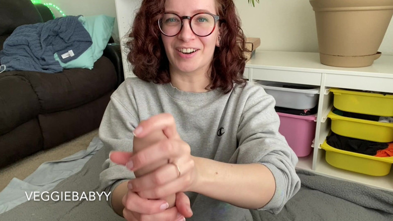 Veggiebabyy: Wie ich dir einen handjob geben würde