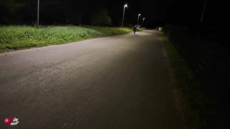 Miley Weasel: Süsse Blonde Strassenschlampe Lässt Sich Auf Der Strasse Alle Löcher...