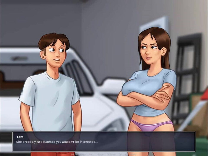 Dirty GamesXxX: Summertime Saga: Sexy MILF and her garden-Ep5