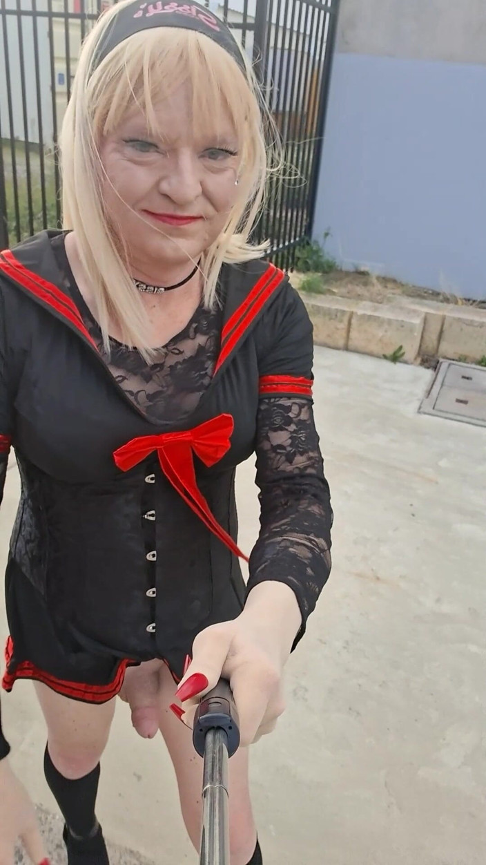 Sissymandy24: Vestido de marinero rojo de sissymandy