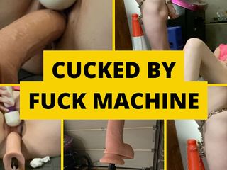 Mistress BJQueen: Jebana przez Fuck machine