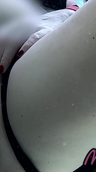 Flashing My Dick in Front of a Girl in Public Swimming Pool and Fucks Me - It's Very Risky with People Near - Misscreamy