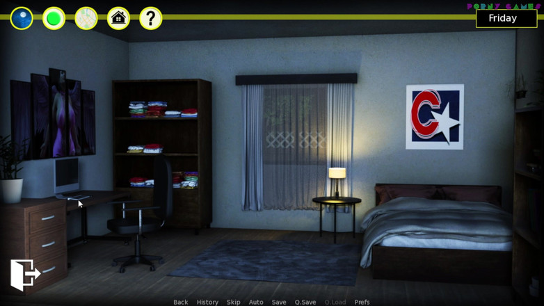 Porny Games: Chaixas द्वारा प्लस आकार वर्जित -कैंपस में नई खूबसूरत विशालकाय महिला, घर पर तीन लोगों की चुदाई 9