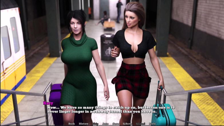 Johannes Gaming: Victoria w Wielkim Mieście 1 Victoria przeniosła się do swojej przyjaciółki...