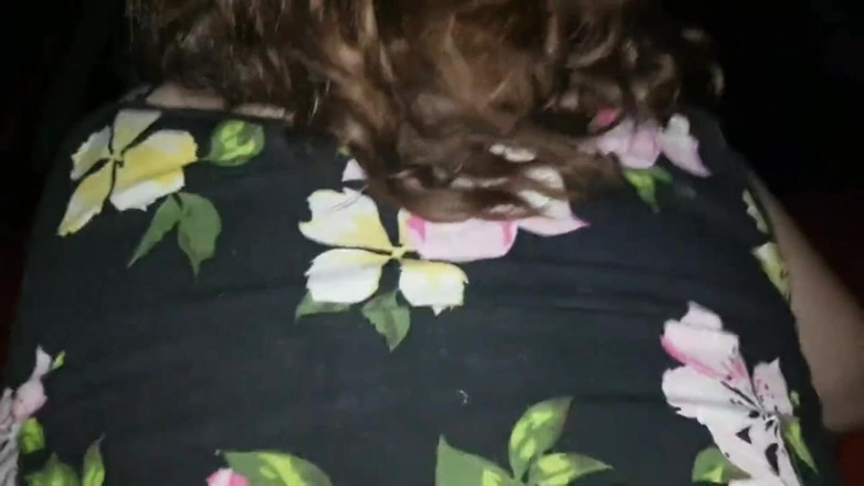 Real homemade BBW BBC porn: Chupando bbc al aire libre golpeando mi culo