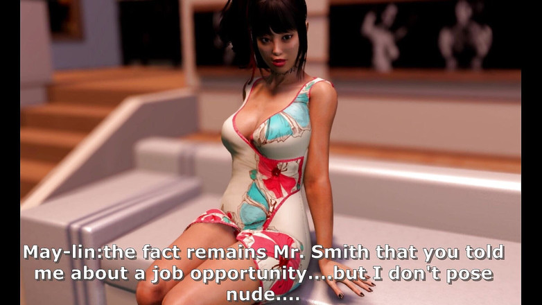 denisporco animation: The collection sexy Asian girl and perv man