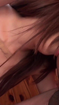 Megu is a red-haired Asian who likes to have a cock in her mouth.