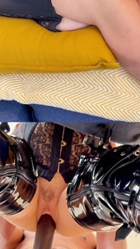 10 palců BBC bez sedla Hluboké šukání s paroháč nedbalý sekundy, šukání, masivní péro, milf, sexy manželka, černá, mezirasová, paroháč