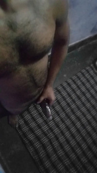 Standing and Stroking My Dick in Nurse's Room