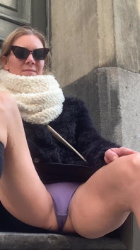 End of Winter Panty Flash