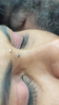 Hot Lip Lock Romance in Modern Dress Sexy Hot Look Girl