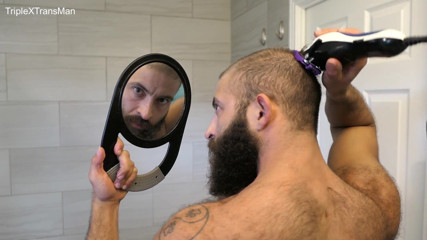 TripleXTransMan: Buzzing my Hair Off