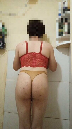 CarolCrossBsB: Crossdresser Carol Vittar v prádle