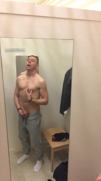 Caught Wanking in Fitting Room