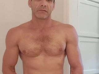 Hot Daddy Adonis: Would you eat this huge cum for lunch?