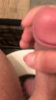 Stroking Fat Cock