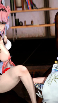 Wuthering Waves - Sigrika and Denia Naughty Club Party Fuck - 3D Hentai Animations
