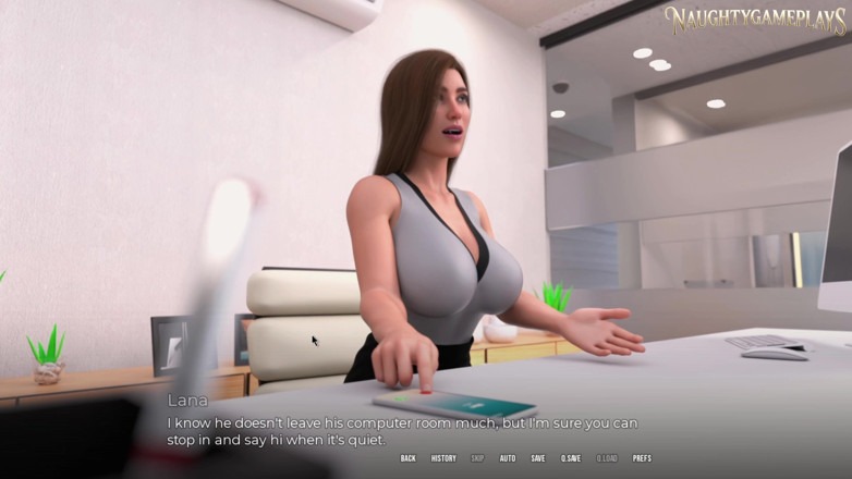 Naughty gameplays: Güvenlik içinde (bölüm 03) Ntr Bakery tarafından - karısının patronu götünü seviyor
