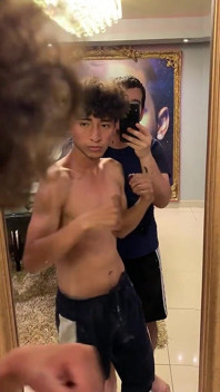 Wanker and Markus Together in the Shower