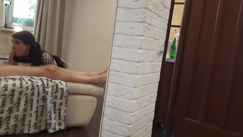 Disciplinater: Sissy Bitch Sucks Master's Cock