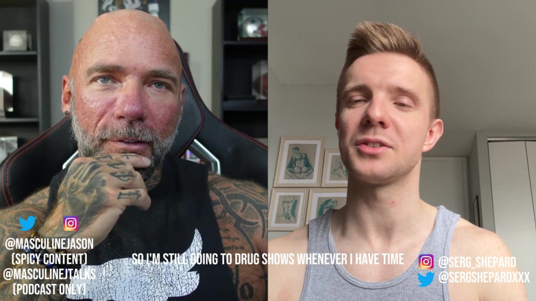 Raw and Uncensored with Masculine Jason: Porn Star Confessions - Serg Shepard (ตอนที่ 154)