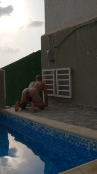 Risky Arab Gay Cruising Naked #public Beach #middleeast Voyeur #kuwait Got Caught!!
