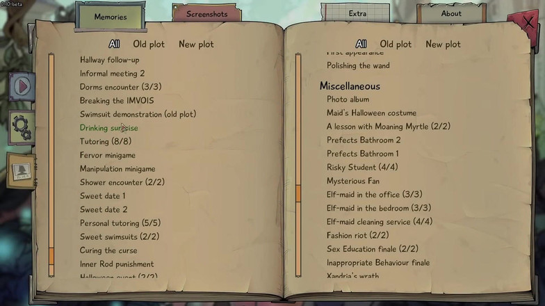 LewdArcade: Nevinné čarodějnice Susan Bones Nahá kolekce [část 01] + Stáhnout