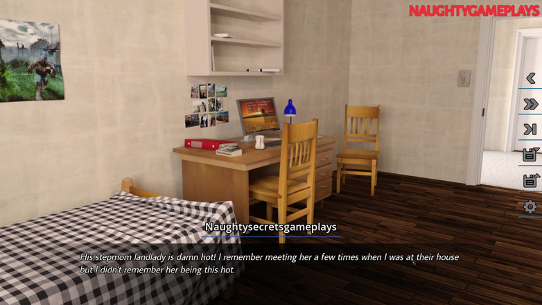 Naughty gameplays: Мачуха дозволила йому побачити її дупу - мрії про бажання 02 від lewdlab