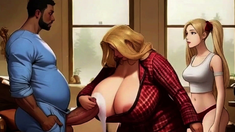 Spicy Toons: Susan the Blonde MILF in Law Shows Her Stepdaughter How...