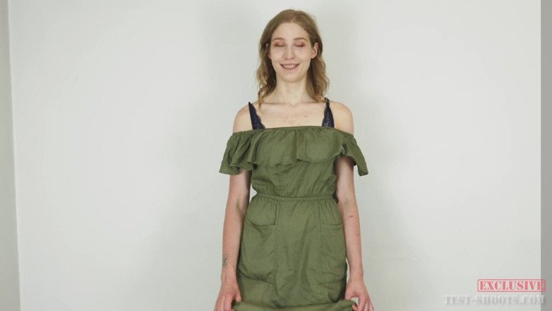 Test-Shoots: Sexy joven contable desnuda Blizard desnuda video entrevista de casting